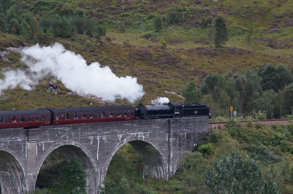 62005 Lord of the Isles on the Glenfinnan Viaduct